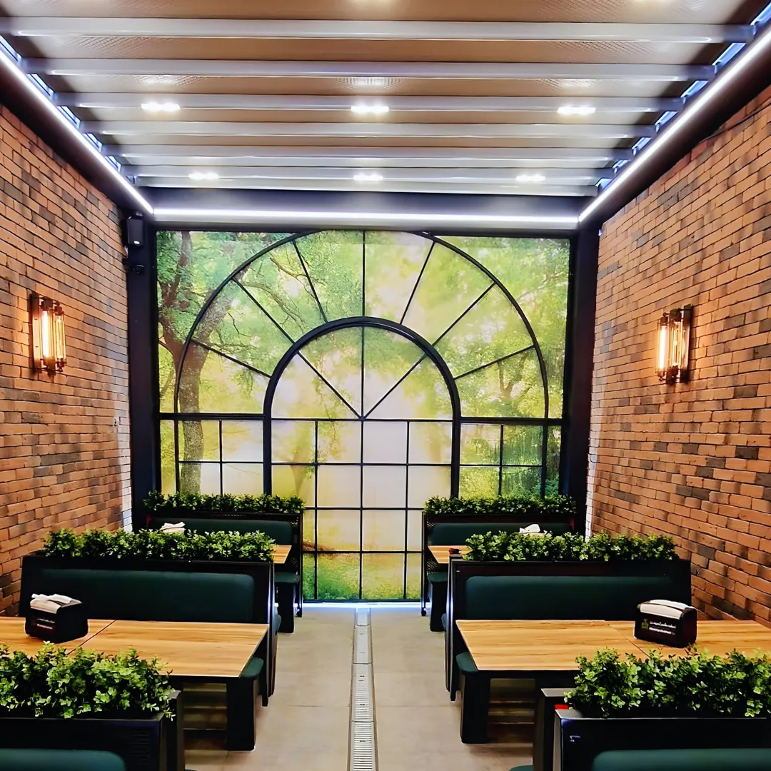 Sun Leader Comercial Pergola